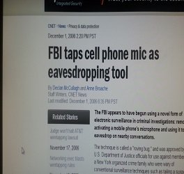 Corporate Eavesdropping Detection Newspaper